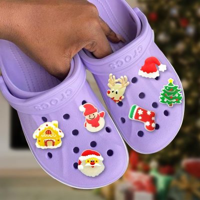 Božićni svjetleći privjesci za cipele (7 komada) | SHINETAGS