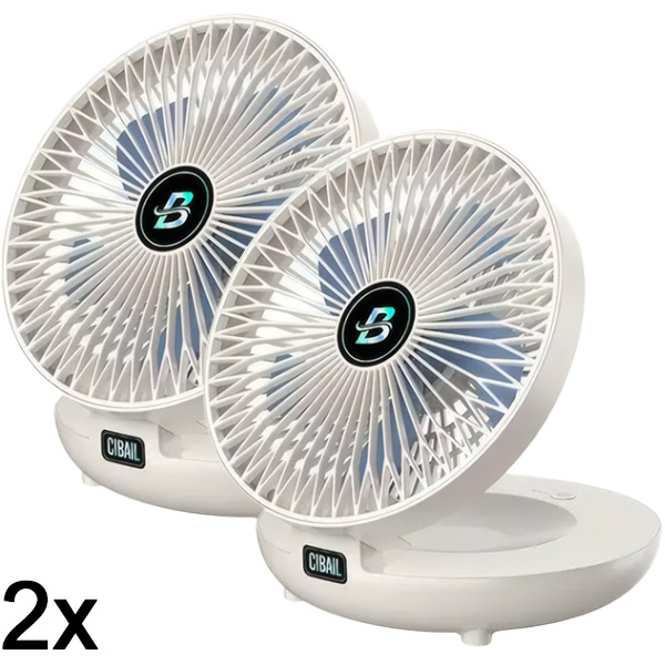 2x Prijenosni mali ventilator | AIRCOLIO