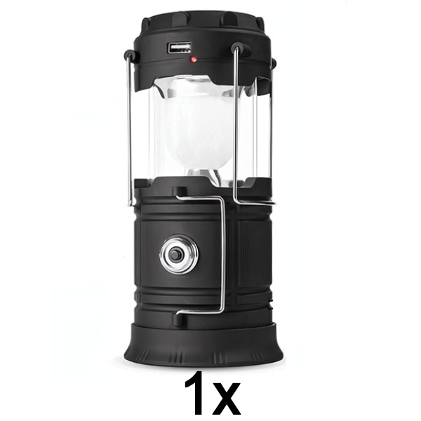 1x Solarna punjiva lanterna za kampiranje + svjetiljka | CAMPGLO