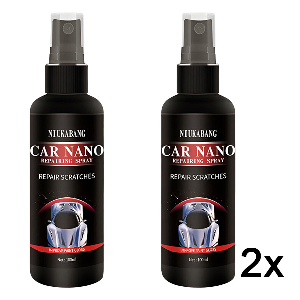 2x Nano sprej za popravak ogrebotina na automobilu | CAREASE