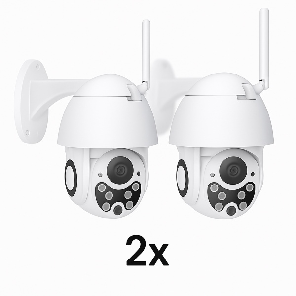 2x Vanjska i unutarnja bežična kamera | DIGICAM