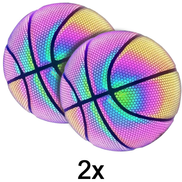 2x Svjetleća košarkaška lopta | FLASHBALL