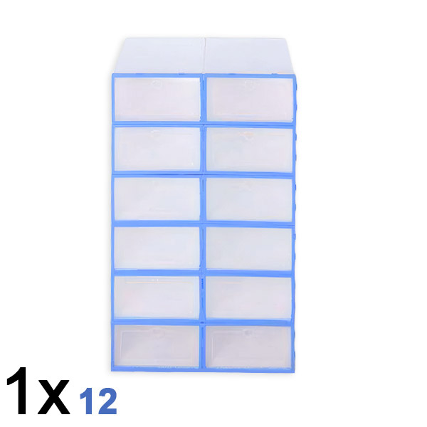 1x Plastična kutija za odlaganje cipela (12 komada) | SHOEZY