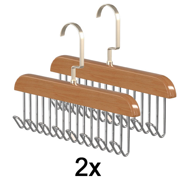 1x Neklizajuća vješalica sa 8 kuka (2 KOMADA) | OCTAHANGER