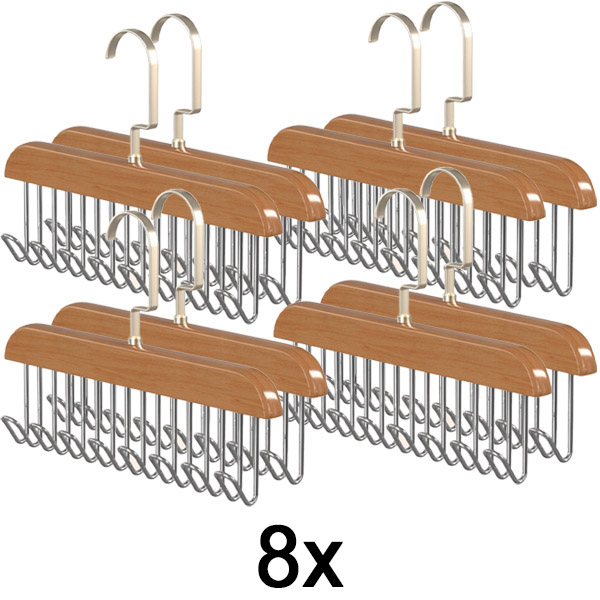 4x Neklizajuća vješalica sa 8 kuka (2 KOMADA) | OCTAHANGER