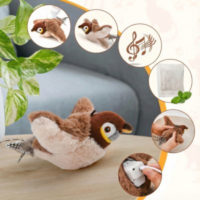 Interaktivna igračka ptica koja maše krilima | CHIRRCAT