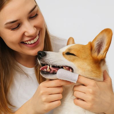 Maramice za čišćenje zubi za na prst (50 kom/set) | PETTOUCH