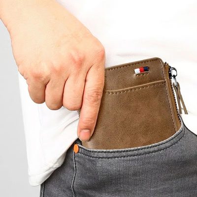 Siguran kožni novčanik s patentnim zatvaračem | ZIPPWAL
