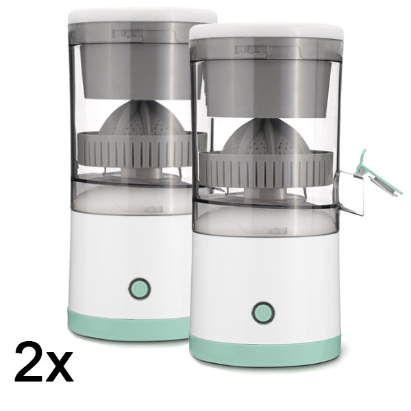 2x Električni sokovnik za voće – 400 ml, 45W, USB punjiv | VITAPRESS